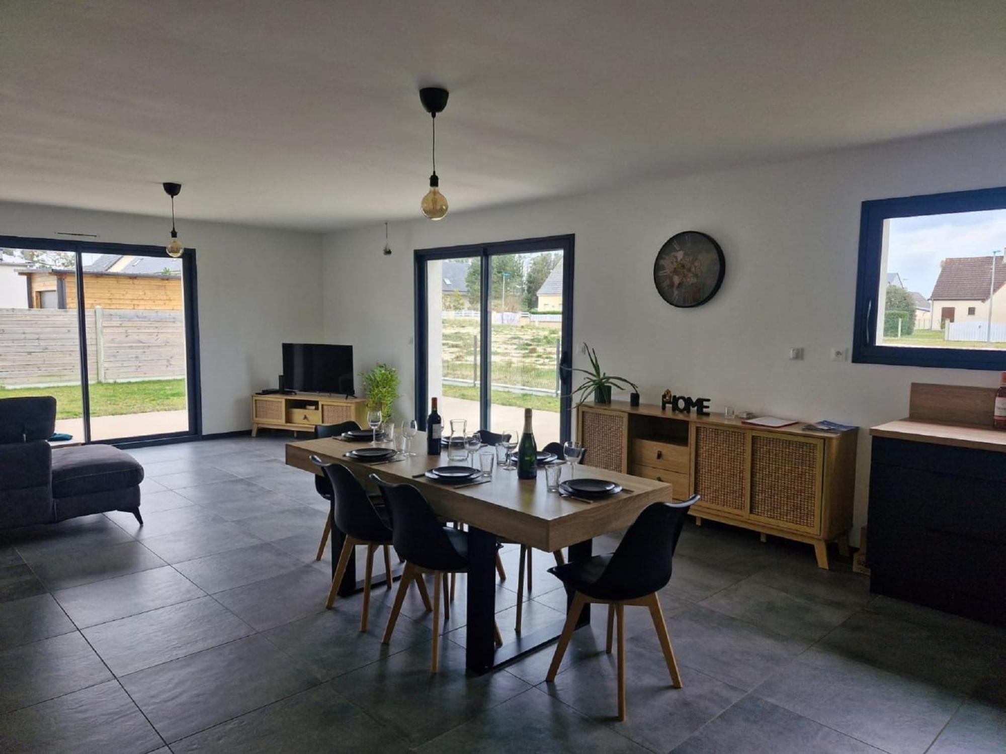 Attractive Holiday Home Near The Normandy Beach Saint-Germain-sur-Ay Ngoại thất bức ảnh